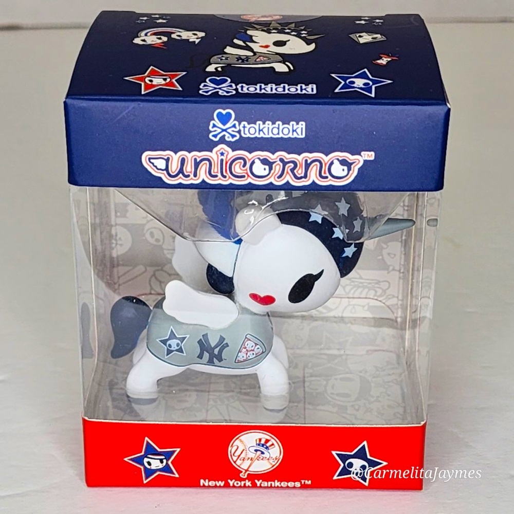 TOKIDOKI ⚾️ MLB Exlusive 2022 NYCC 🗽 NY Yankees Unicorno Sports Collectible NIB